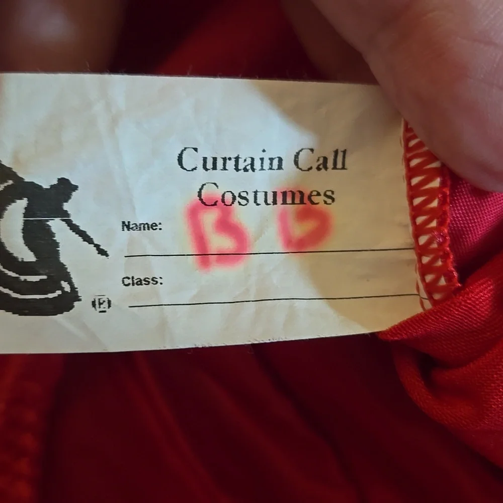 CLEAR OUT! Red Dance Costume for Kids